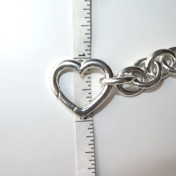 TIFFANY & Co Heart Clasp Chain Bracelet - Picture 16 of 17
